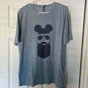 Mens Disney beard T Shirt